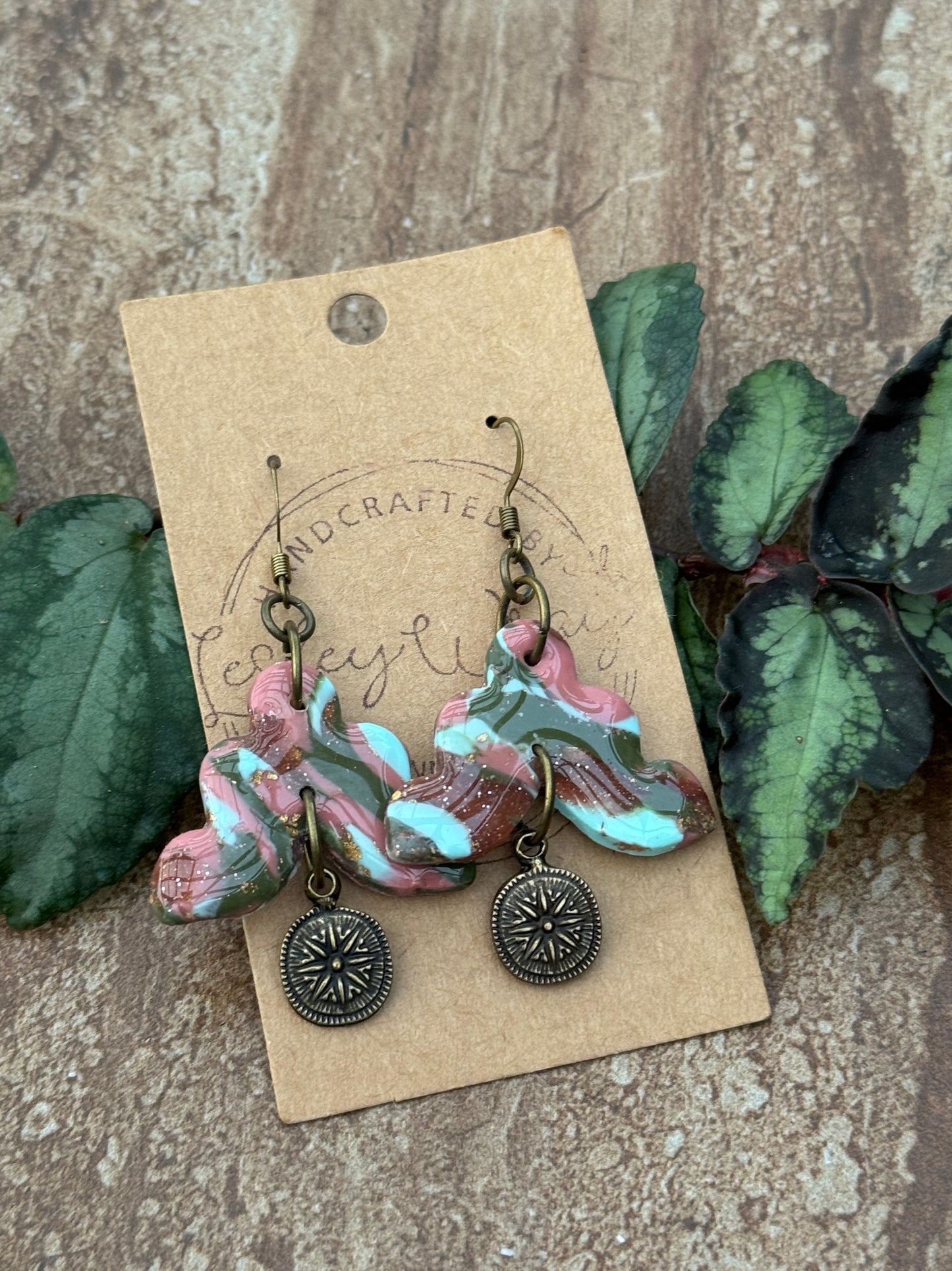 Multi-Color Clay Earrings